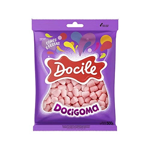 Goma Docile 500g Mini Sino Rosa