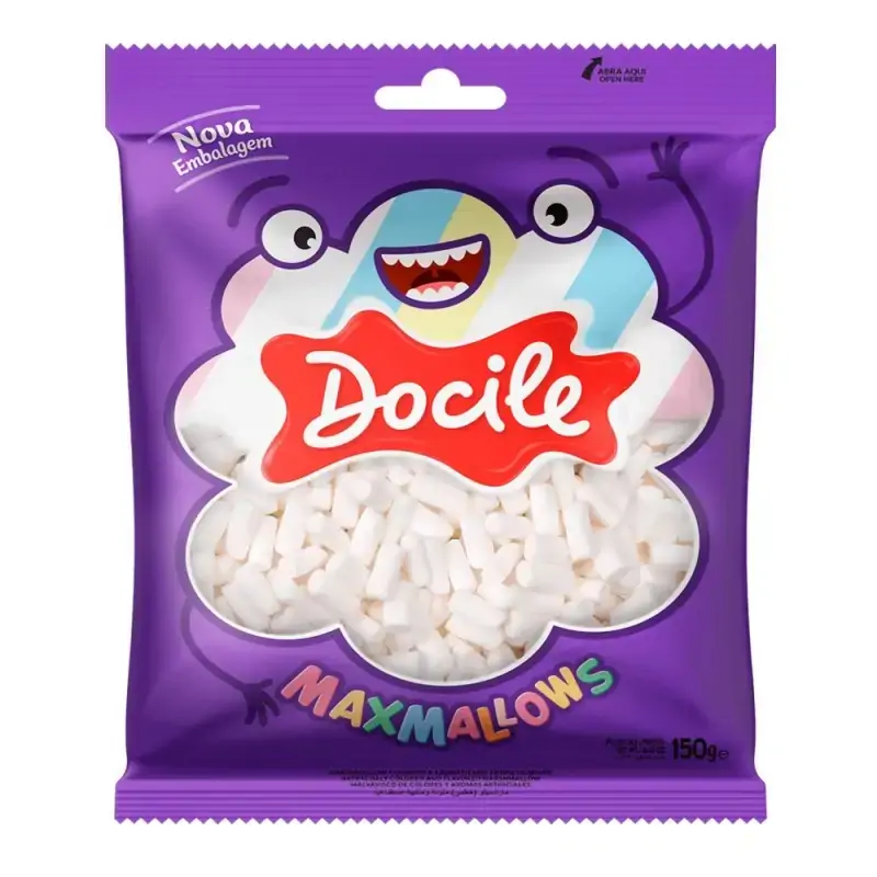 Marshmellows Docile M.tube Bco Baun 150g