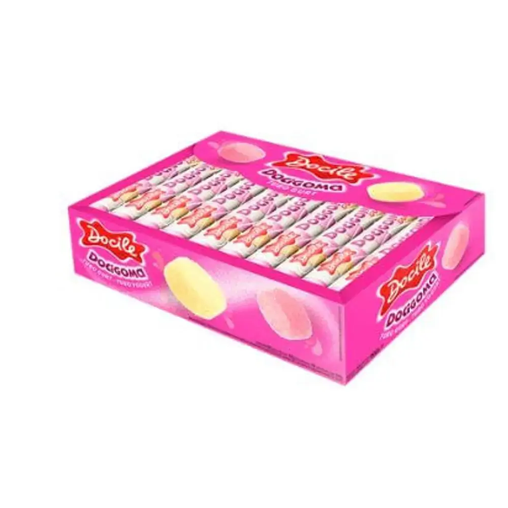Bala De Goma Yogurt Docile Docigoma Pacote 30g