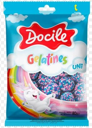Gelatines Docile Unicornio 80g