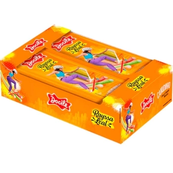 Bala Frutas Canudinho Rayssa Leal Docile Pacote 15g