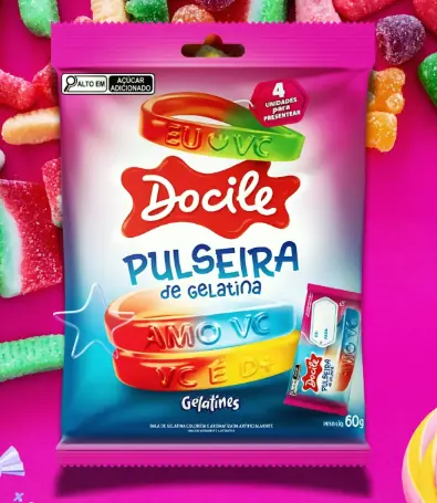 Gelatines Pulseiras 60g