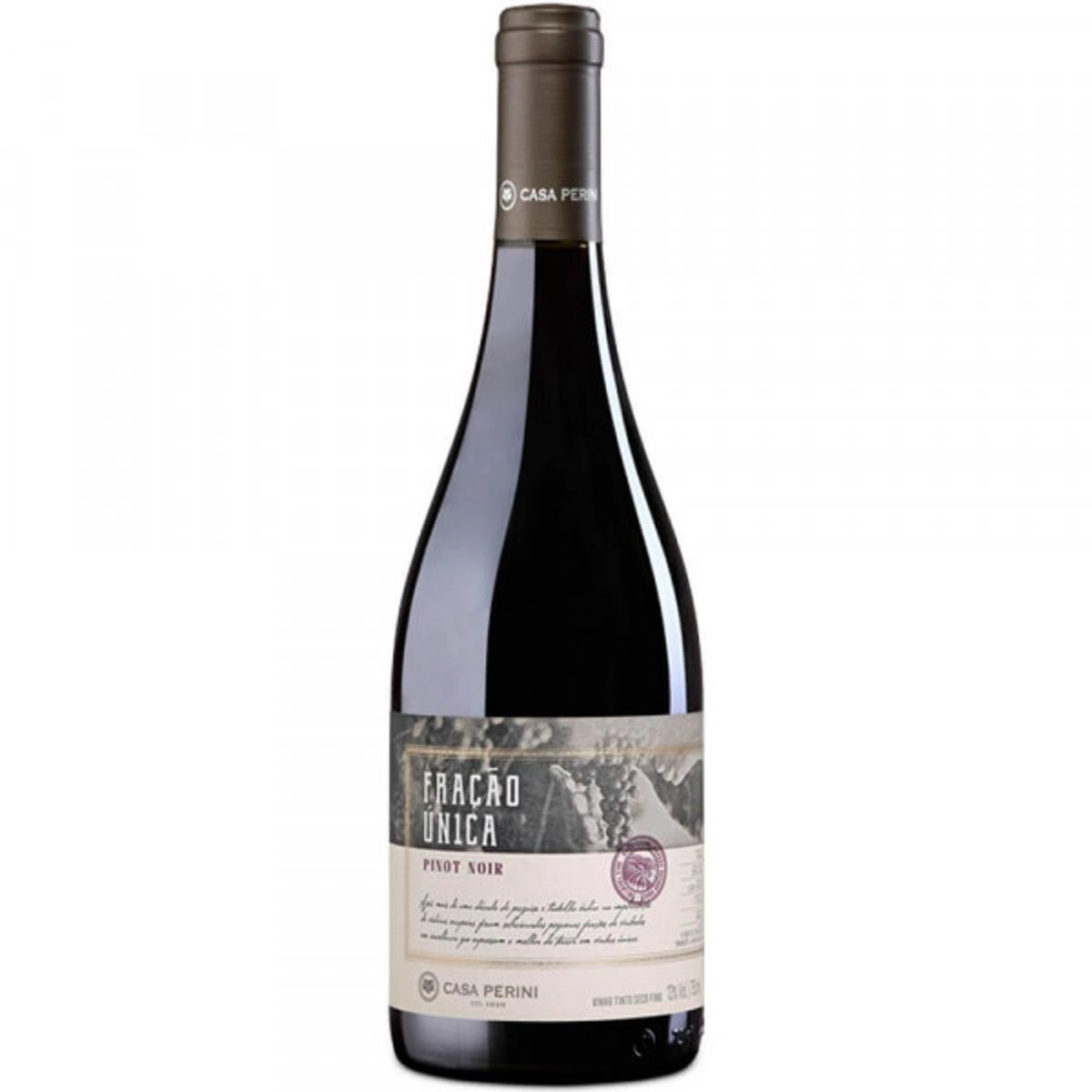 Vinho Brasileiro Tinto FRAÇÃO ÚNICA Pinot Noir Garrafa 750ml