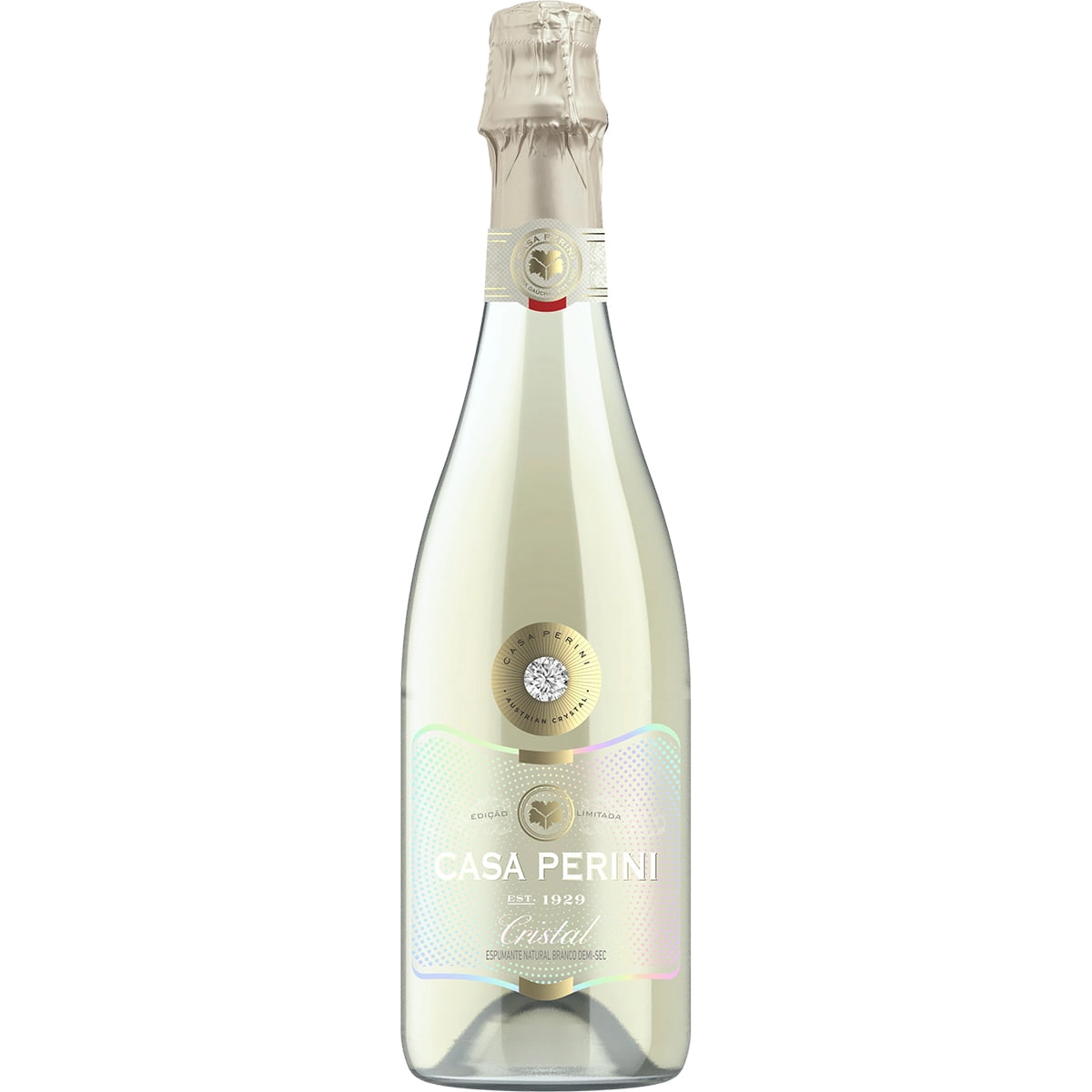 Espumante Demi Sec Cristal Edition Casa Perini 750ml