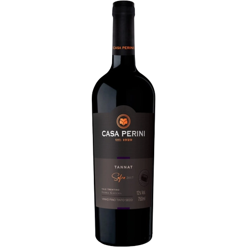 Vinho Brasileiro Tinto Seco Casa Perini Tannat Serra Gaúcha Garrafa 750ml