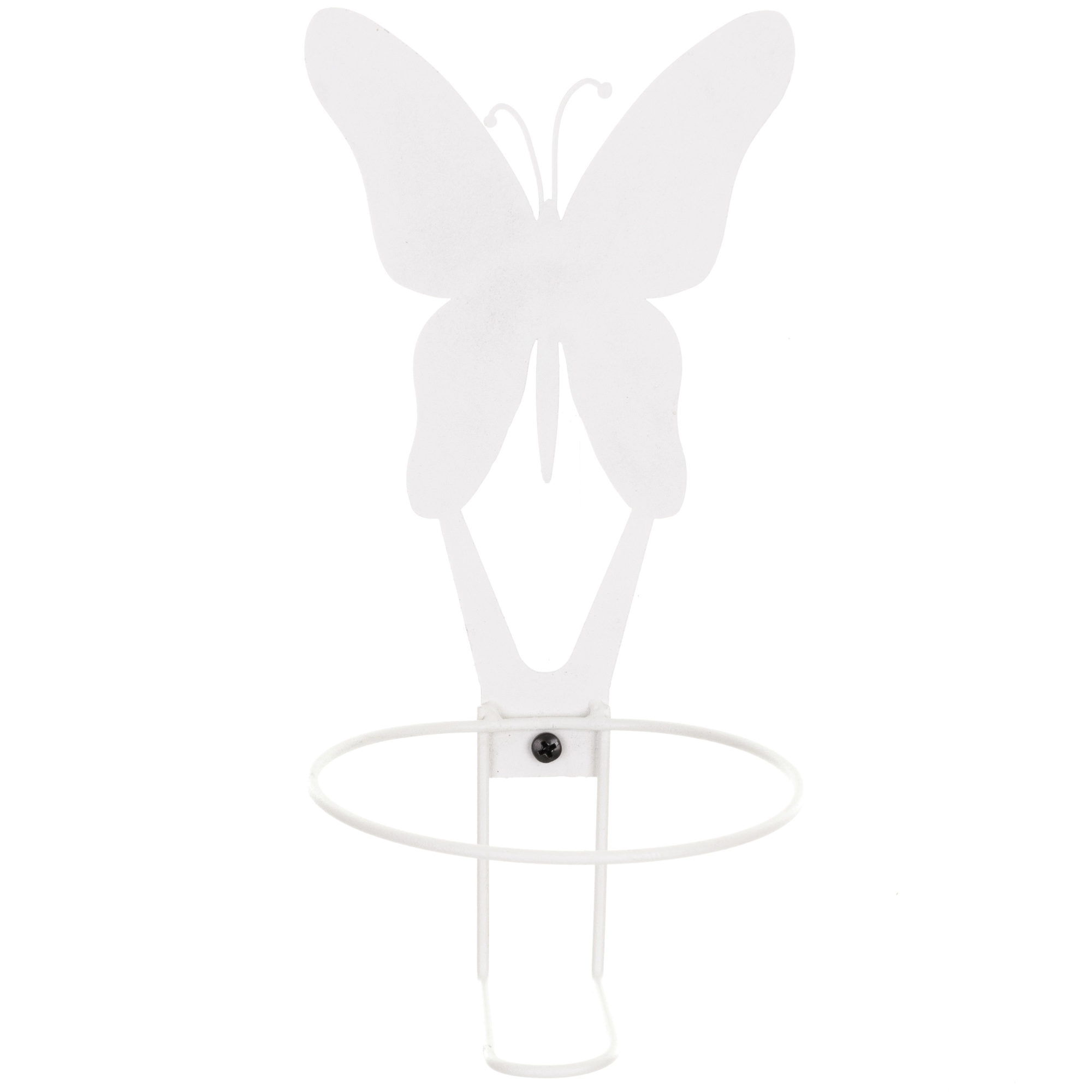 Suporte Planta Borboleta Branco 1672.10 Metaltru