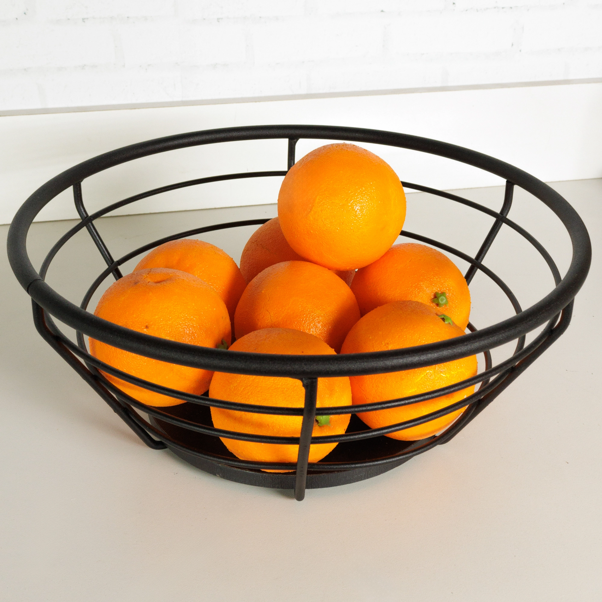 Fruteira Mesa Estilo Concreto 13629.20.2 Metaltru