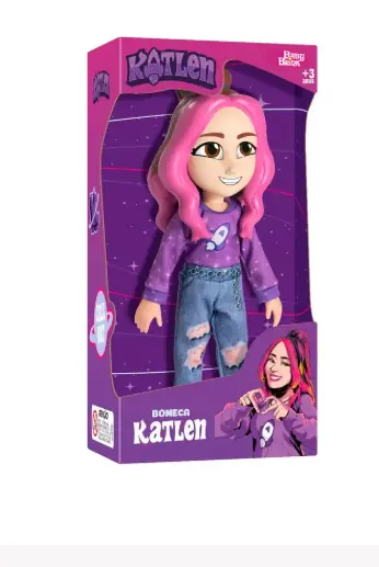 Boneca Katlen Dos Rosa