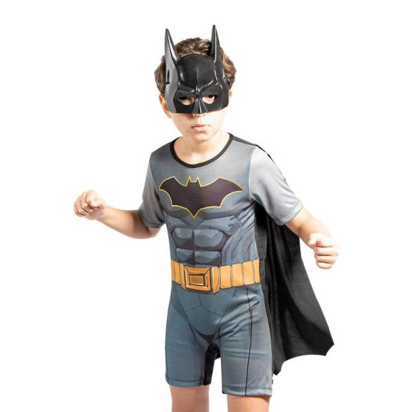 Fantasia Batman Curta C/mascara Tam. G Ref.6514