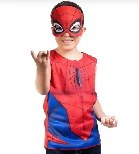 Fantasia Infantil Homem Aranha G Pop Novabrink