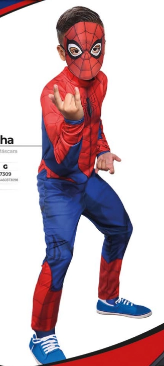 Fantasia Homem Aranha Classica G Cod 730
