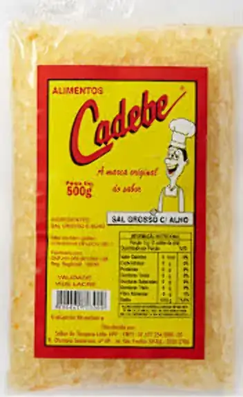 Sal Grosso Cadebe C/alho