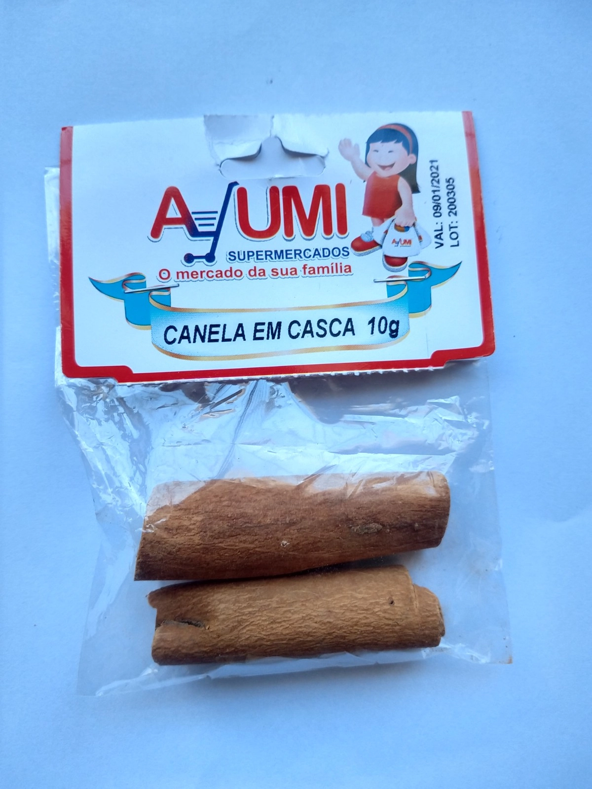 Canela Em Casca Ayumi 10g