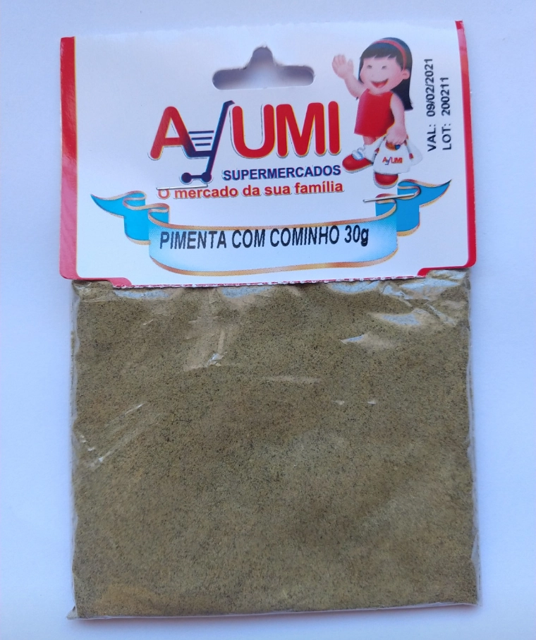 Pimenta C Cominho Ayumi 30g