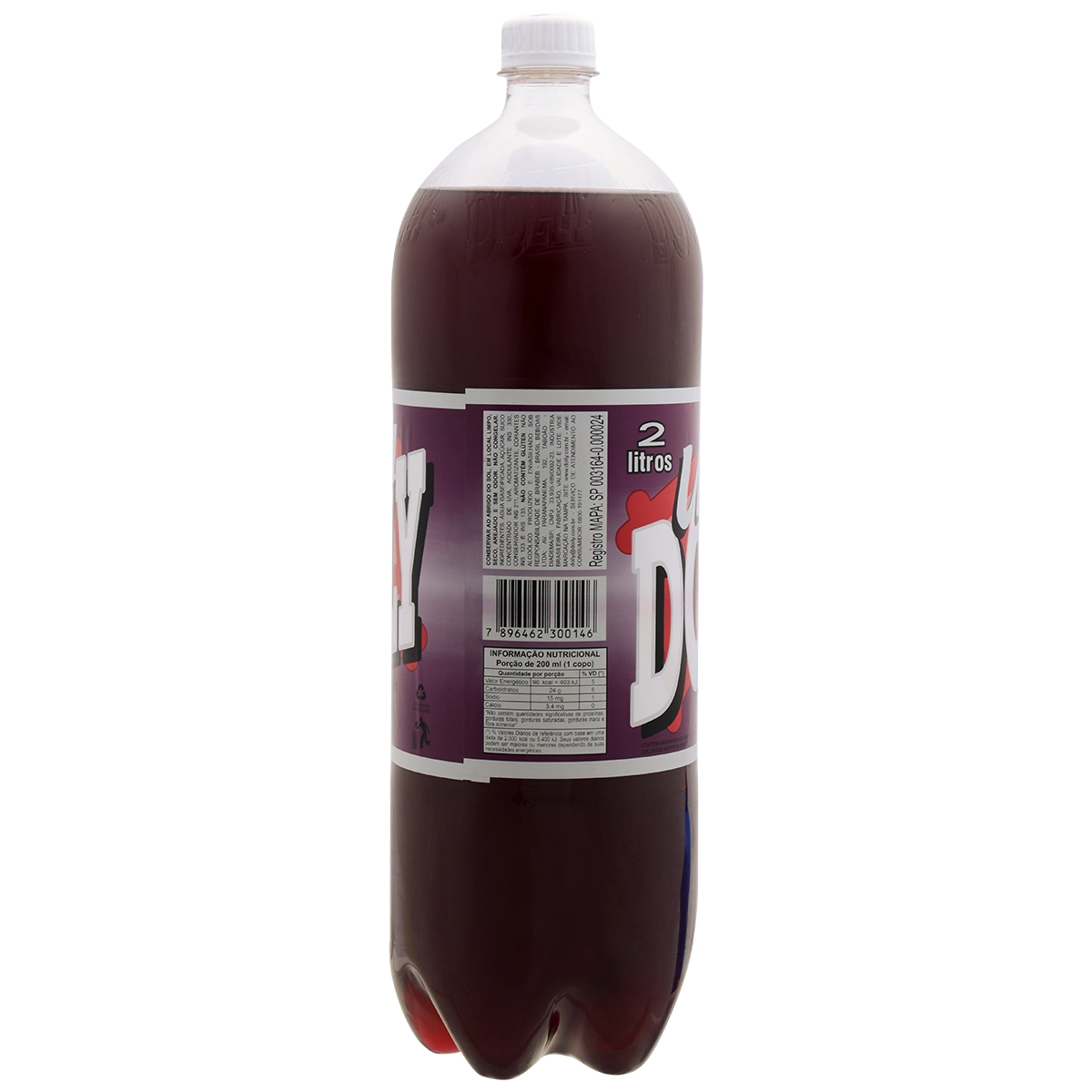 Dolly Uva Garrafa Pet 2 L