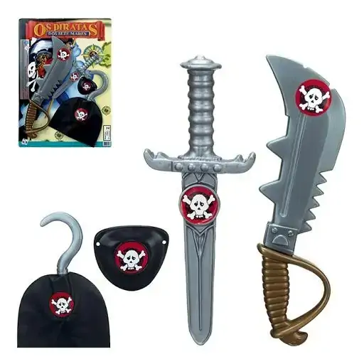 Brinquedo Os Piratas Sete Mares Red