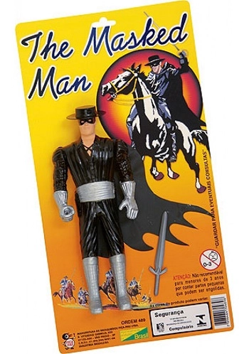 Boneco The Masked Man C/acessorios