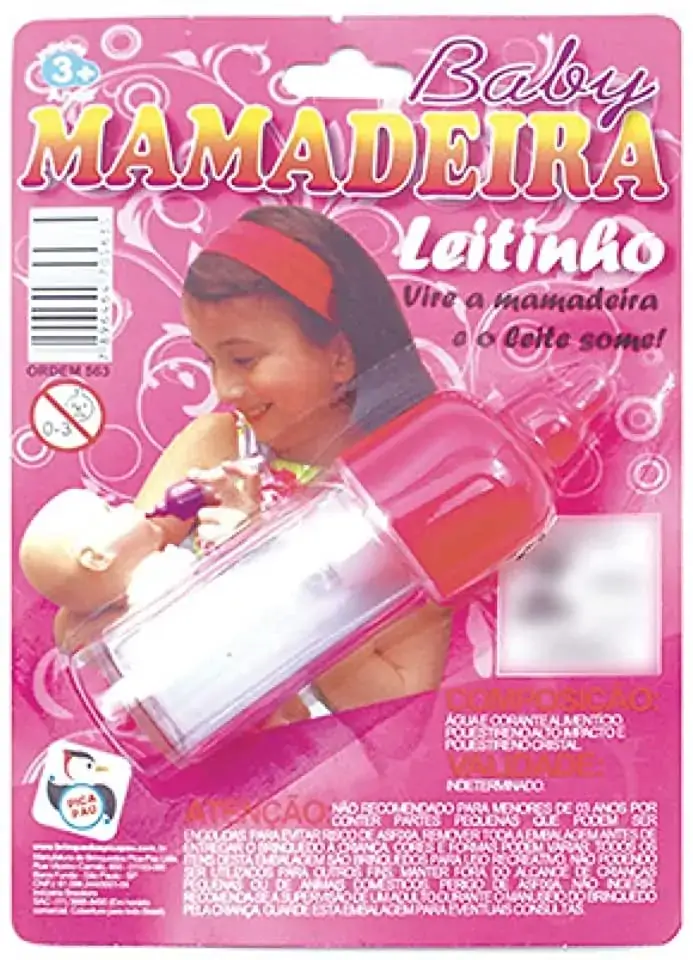 Brinquedo Mamadeira Leitinho