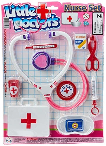 Brinquedo.little Doctors Nurse Set Pica Pau