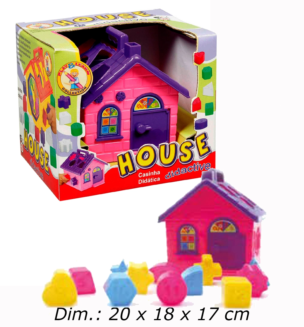 Casinha Didatica House Pica Pau