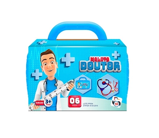 Maleta de Doutor Infantil - Brinquedos Educativos