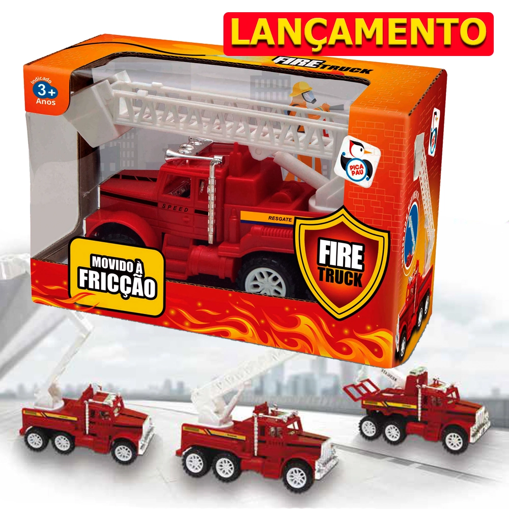 Bombeiro Fire Truck 3 Mod Sortidos Ref 734