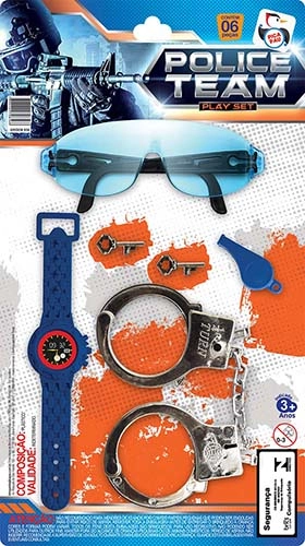 Police Team Pequeno Pica Pau 856
