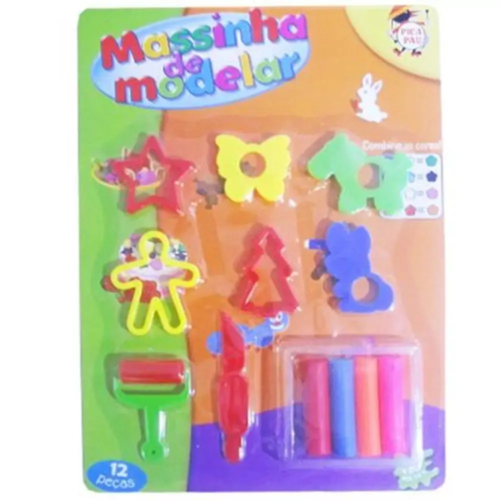 Modelo 5 Massinha Grande Cartela