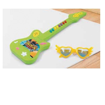 Brinq Guitarra Rickstar C/ Oculos Ref3701