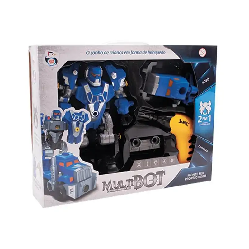 Caminhão e Robô Multibot Truck Transform - Pica-Pau
