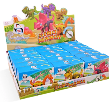 Brinquedo Monta E Desmonta Dinossauro Pi4277 Pica Pau