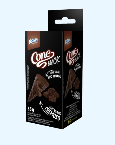 Cone Sabor Meio Amargo 35g