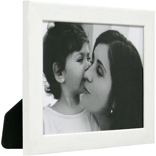 Porta Retrato 13x18x1cm Branco Kapos