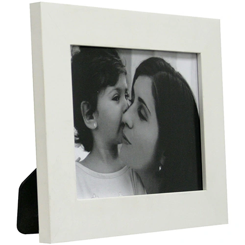 Porta Retratos 15x20x1 1 Foto 10x15cm Branco Kapos