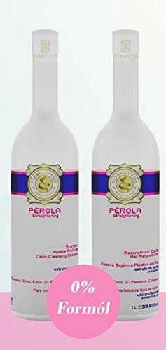 New Eternity Liss Brazilian Perola Organic Hair Straightener Treatment Formaldehyde Free