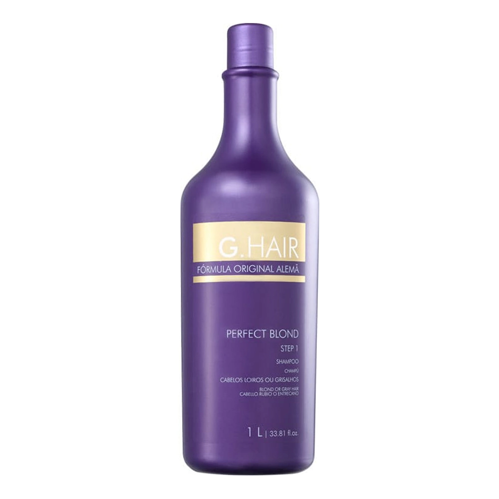 Shampoo Ghair Perfect Blond Tratamento Antivolume 1l