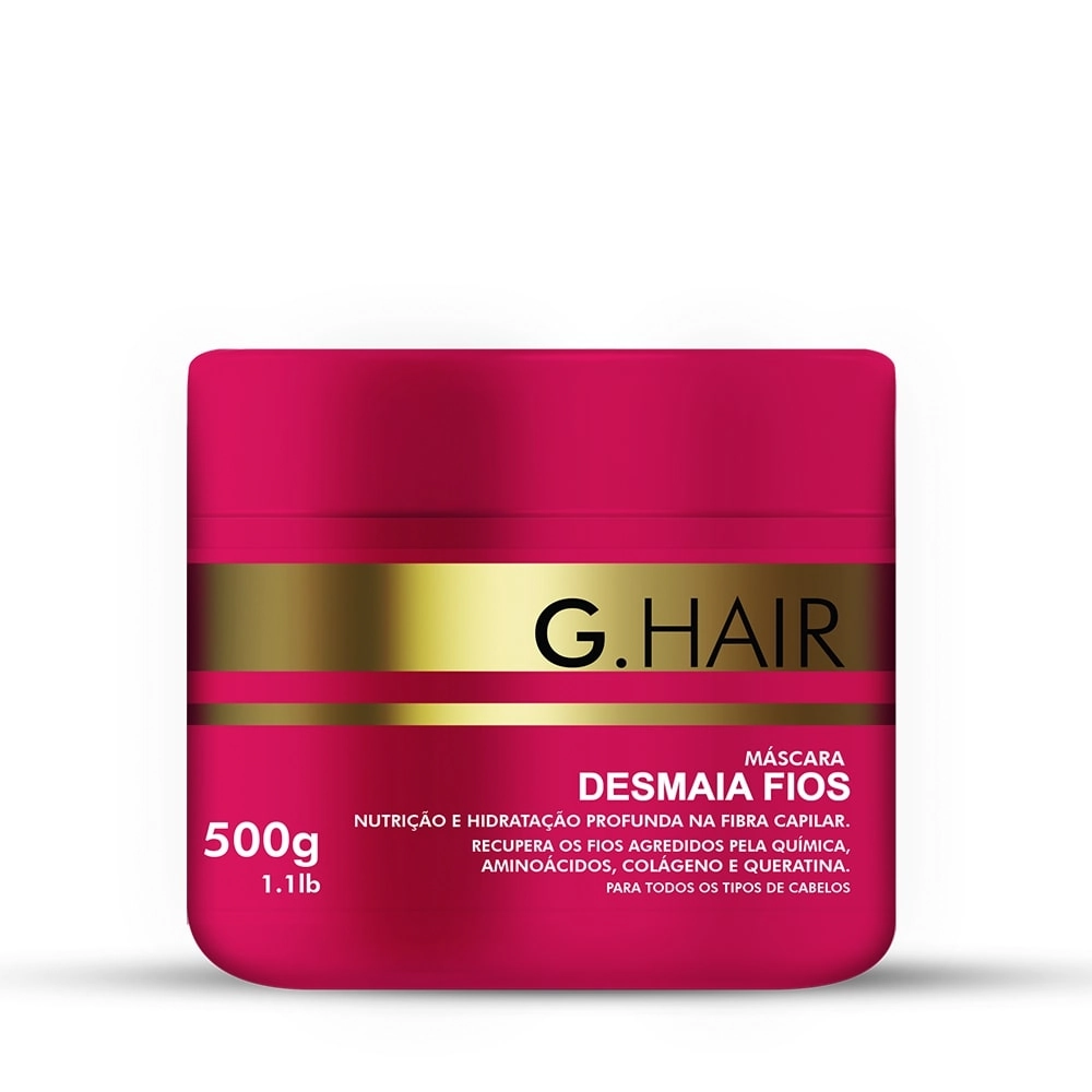 Mascara Desmaia Fios G Hair 500g