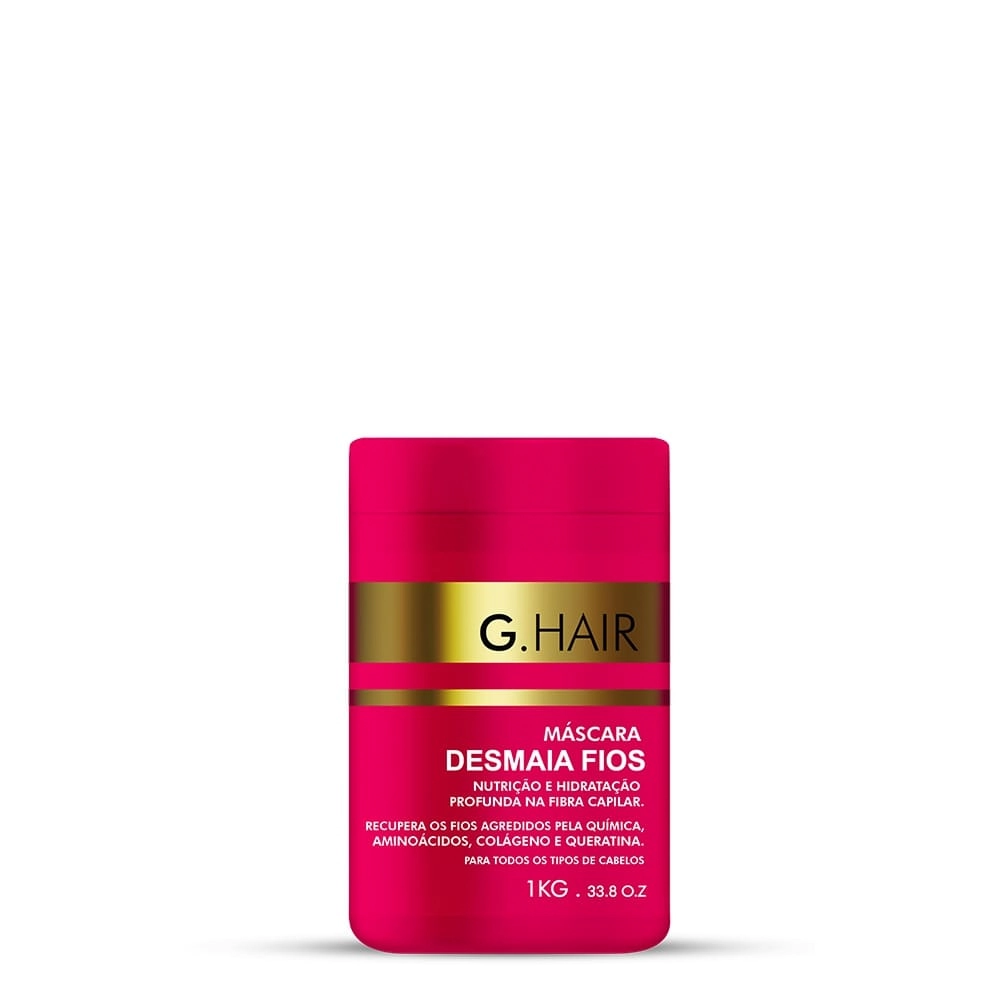 Masc De Tratamento G.hair Desmaia Ccabelo 1kg