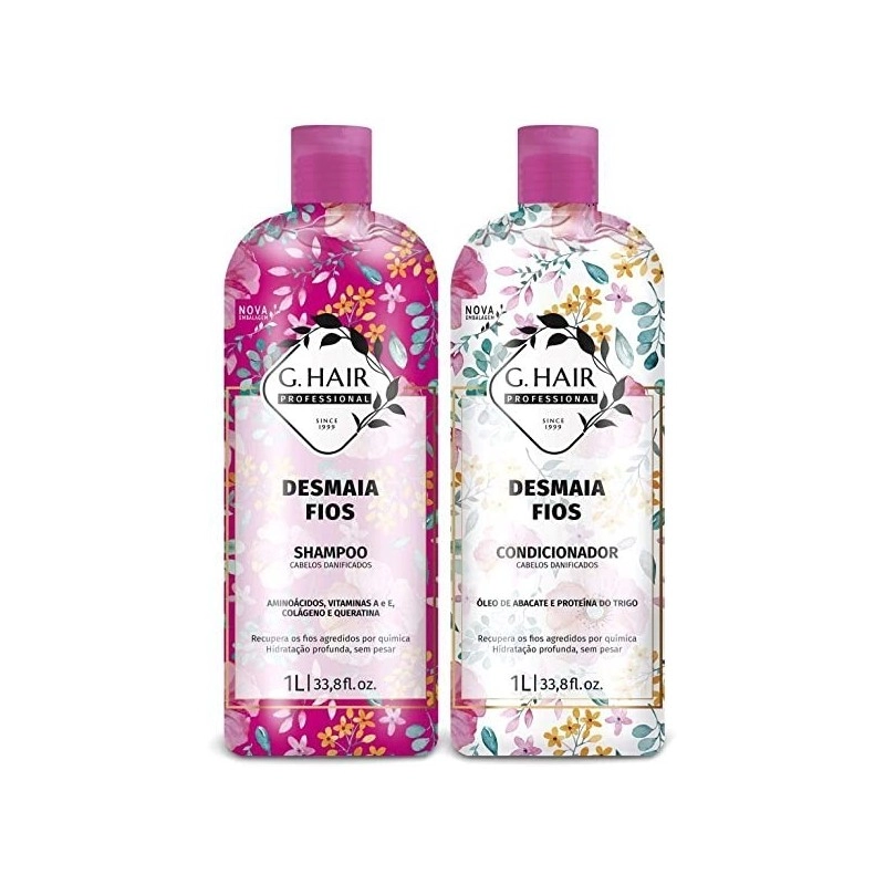 G Hair Desmaia Fios Kit Sh Cond 1000ml