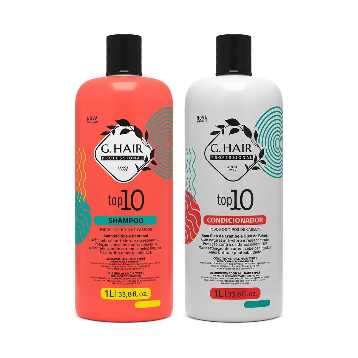 Sh Cond G Hair Top 10 1lt