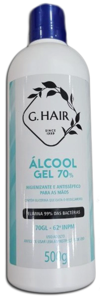 Alcool Gel Higienizante G.hair 70 Inpm 5