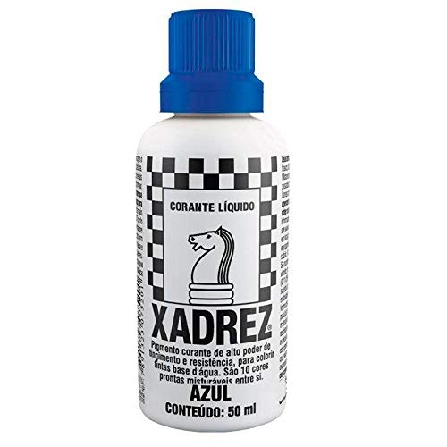 Bisnaga Xadrez Azul 50ml