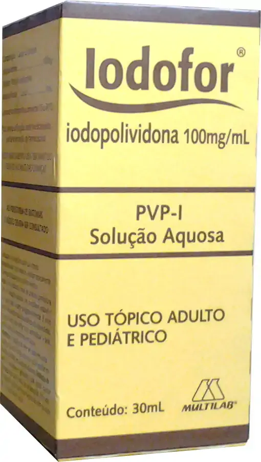 Iodofor 100 Mg/ml Solução Multilab Similar