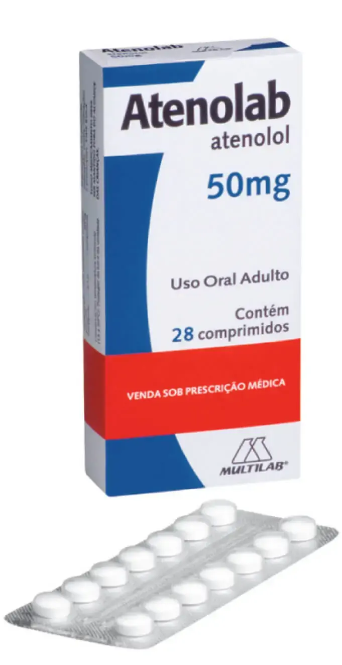 Atenolab 50 Mg 28 Comprimidos Multilab Similar