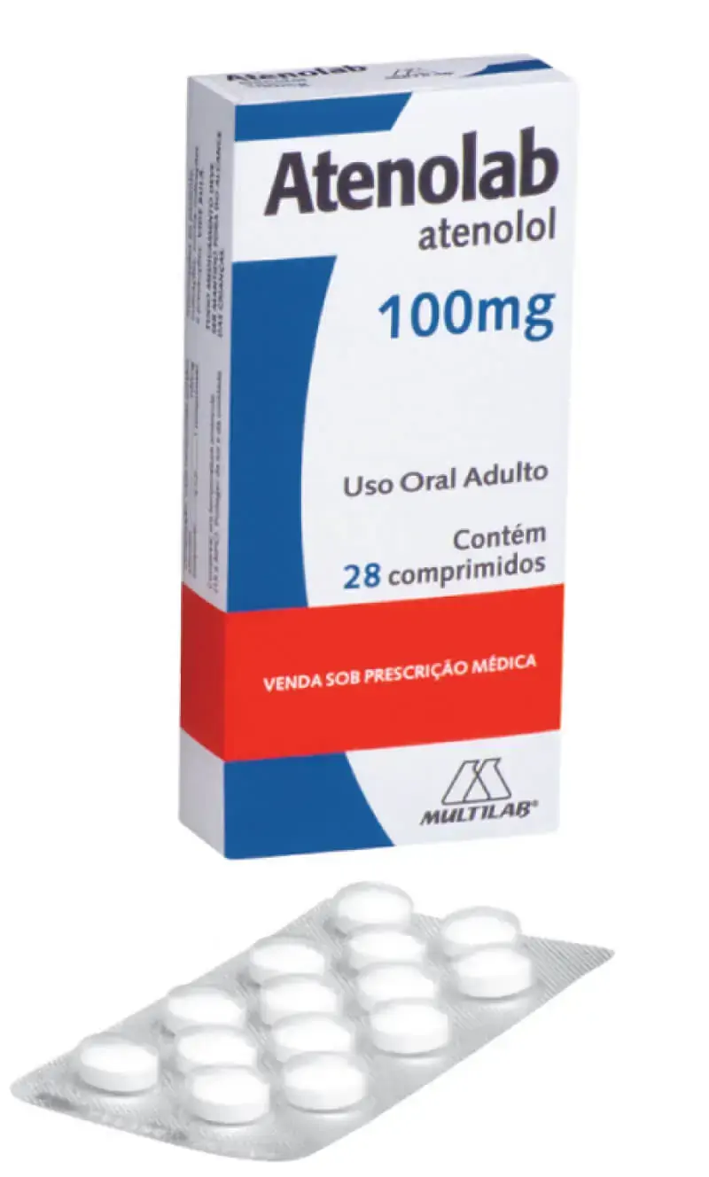 Atenolab 100 Mg 28 Comprimidos Multilab Similar