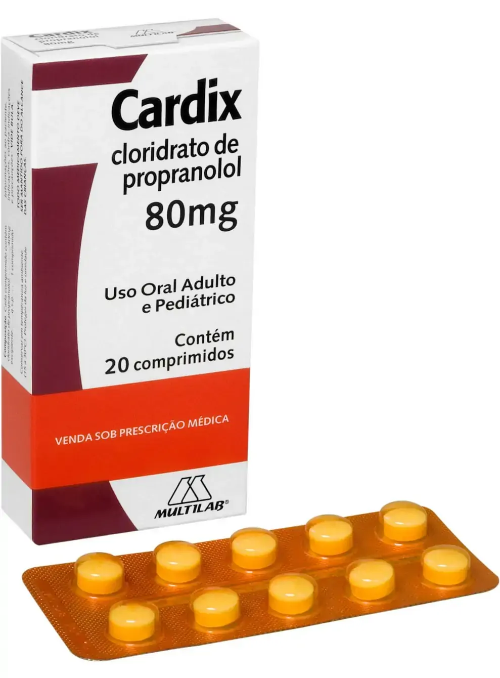 Cardix 80 Mg 20 Comprimidos Multilab Similar