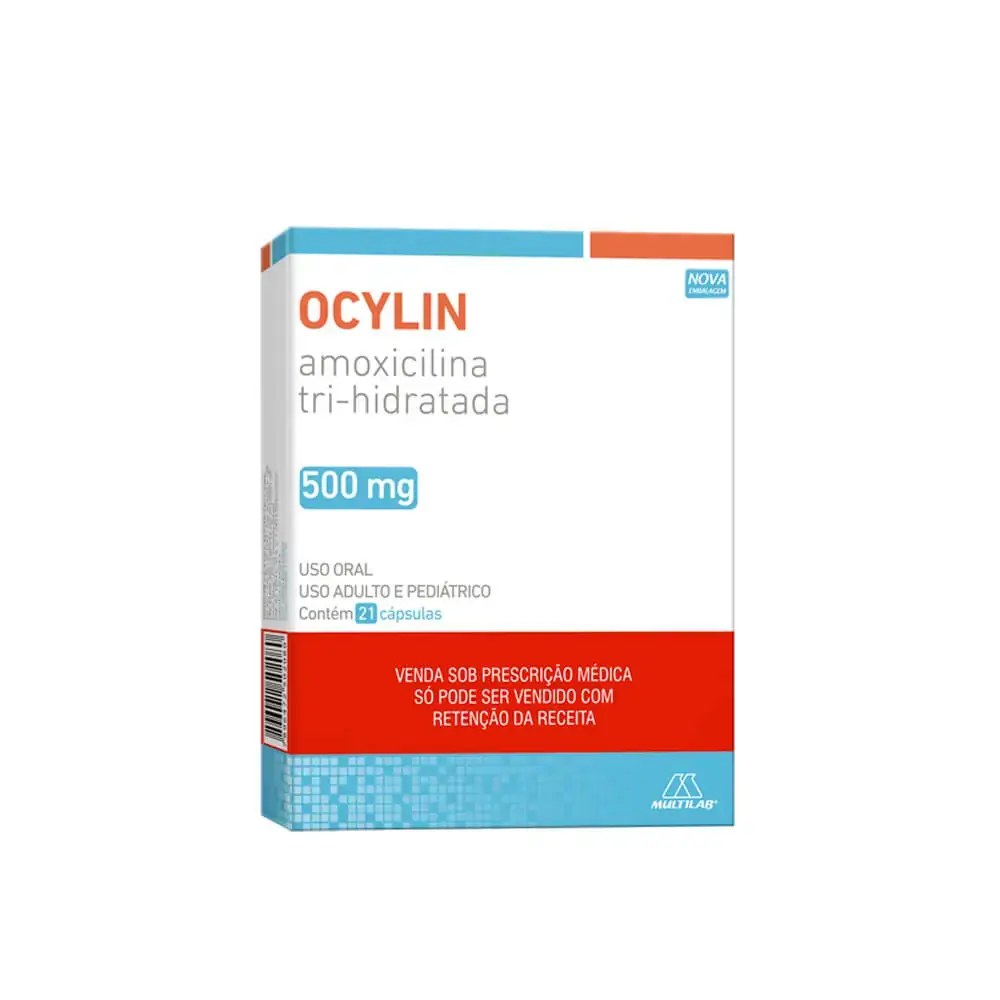 Ocylin 500 Mg 21 Cápsulas Multilab Similar