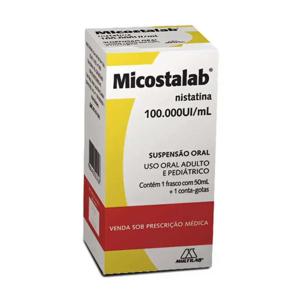 Micostalab 100000 Ui/ml Suspensão Oral Multilab Similar