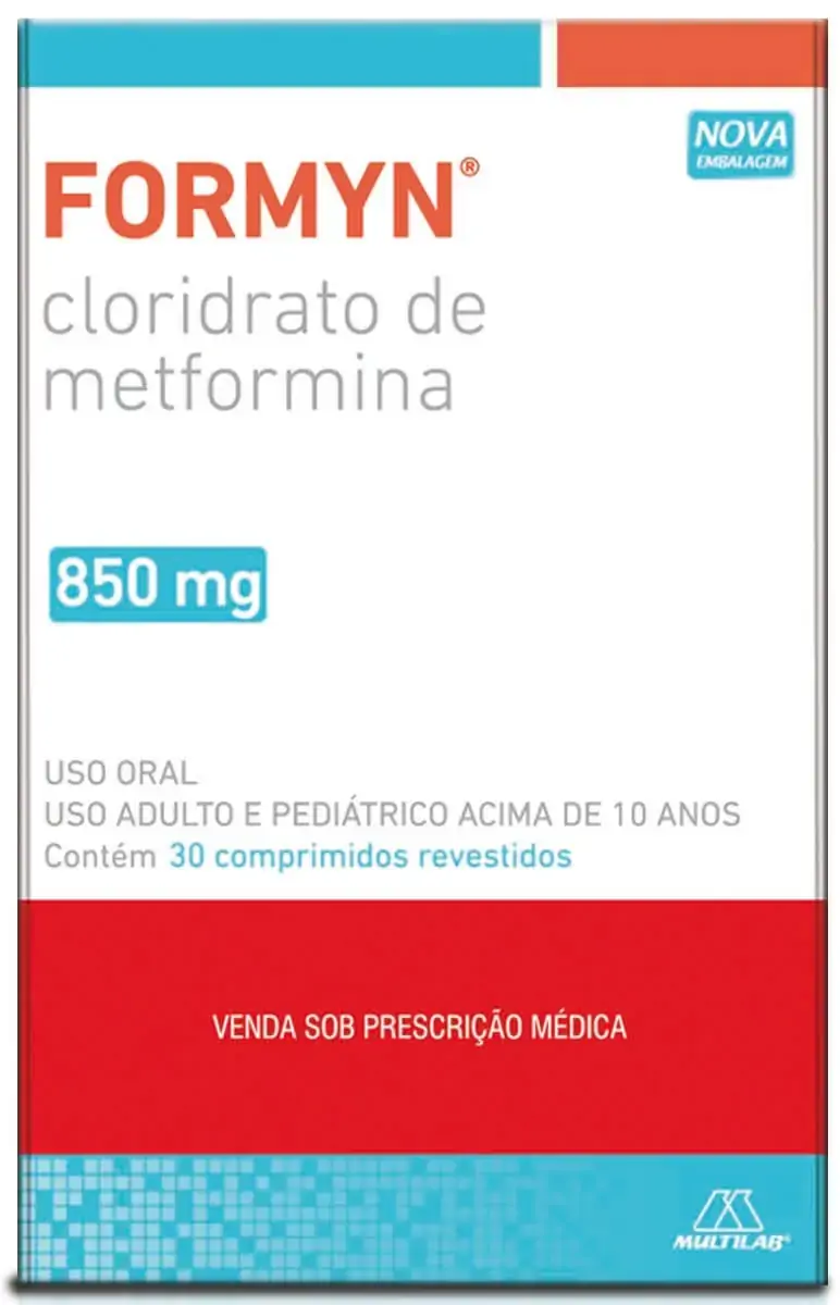 Formyn 850mg Caixa 30 Comp