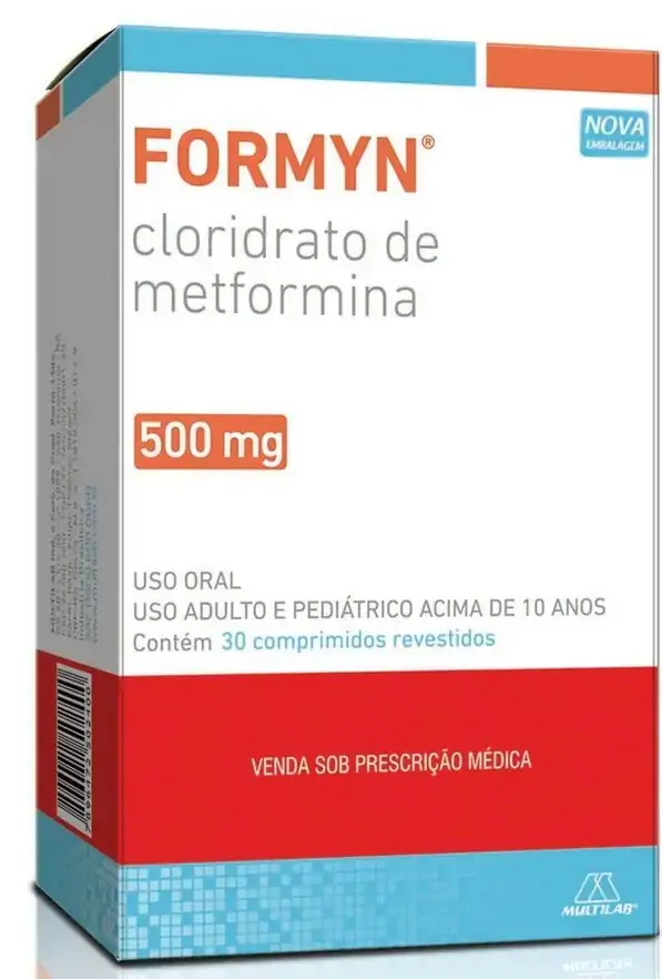 Formyn 500mg Caixa 30 Comp